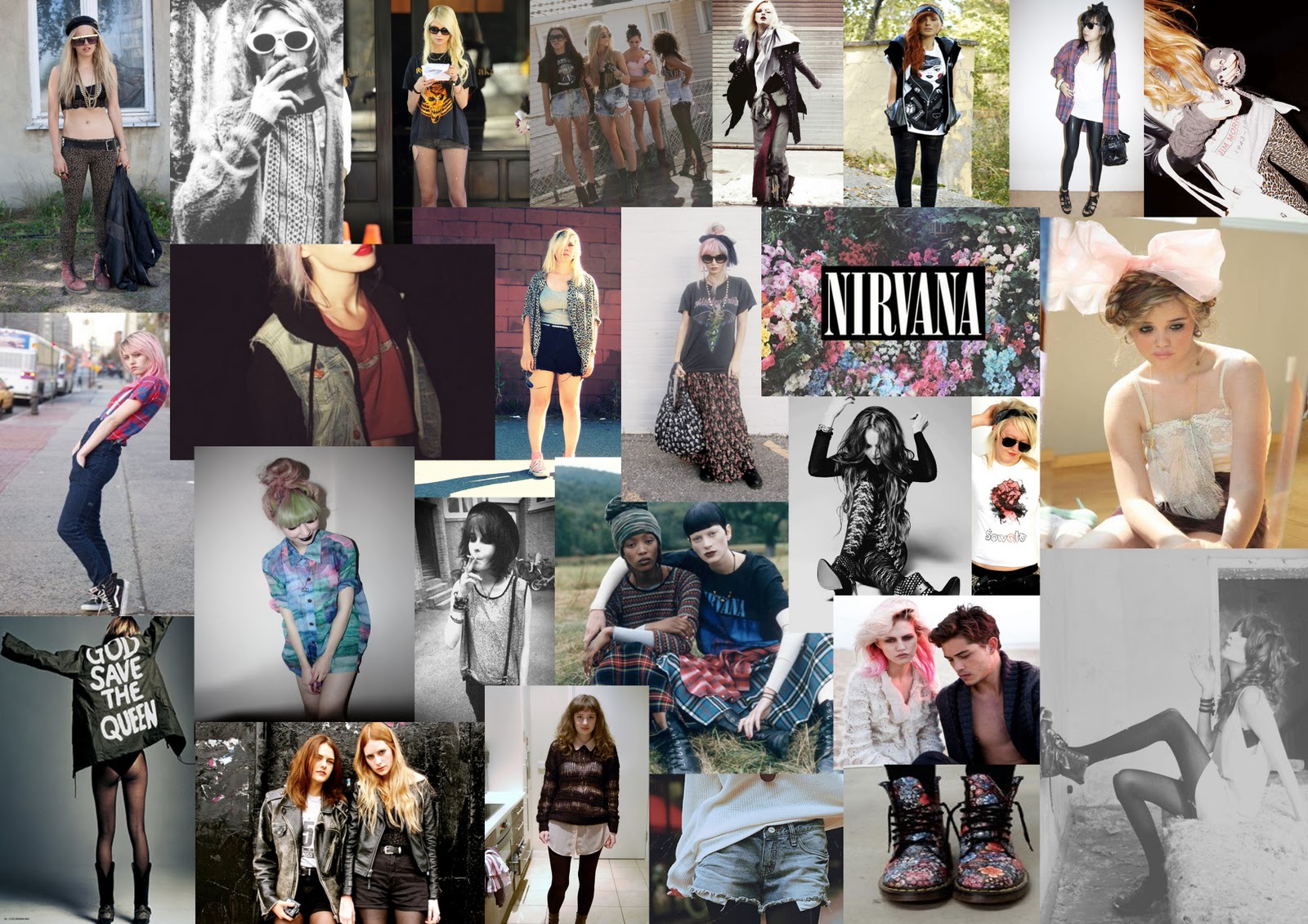 90s Fashion Grunge