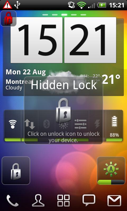 Android Keypad Lock App