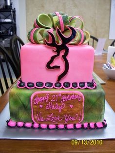 Browning Symbol Cakes For Girls