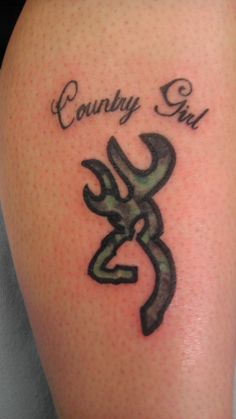 Browning Tattoos For Girls On Foot