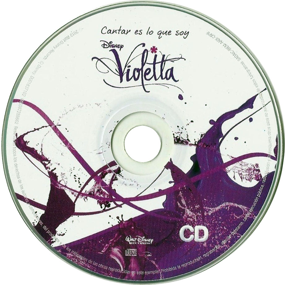 Caratula Cd Violetta