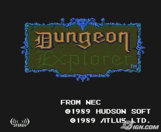 Dungeon Explorer Turbografx 16