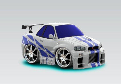 Fast And Furious Skyline Car Town