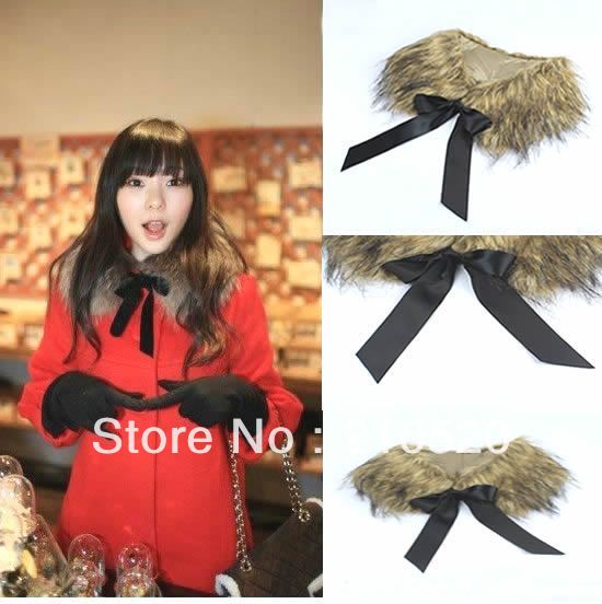 Faux Fur Scarves For Women