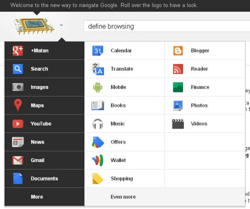 Google Logo Black Gmail