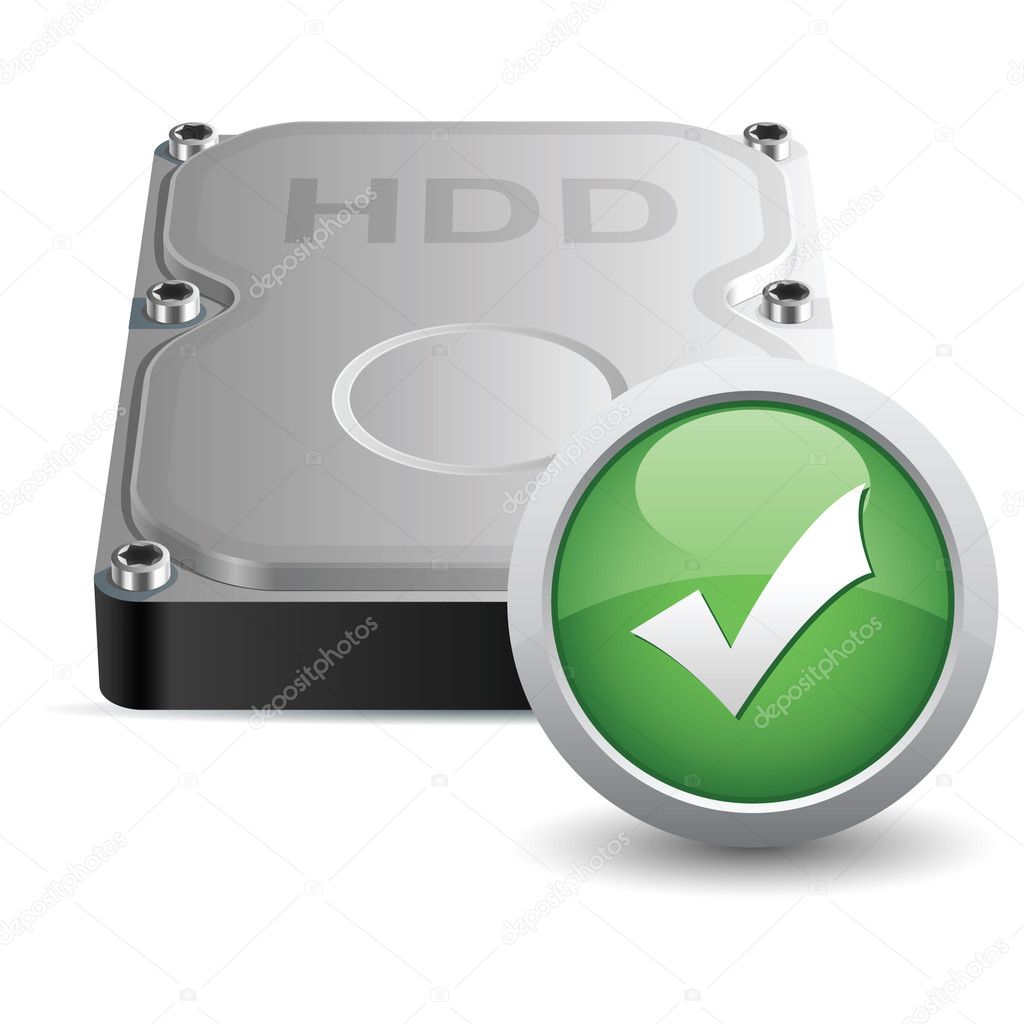 Hard Disk Drive Icon