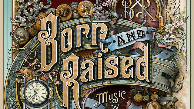 John Mayer Born And Raised Artwork