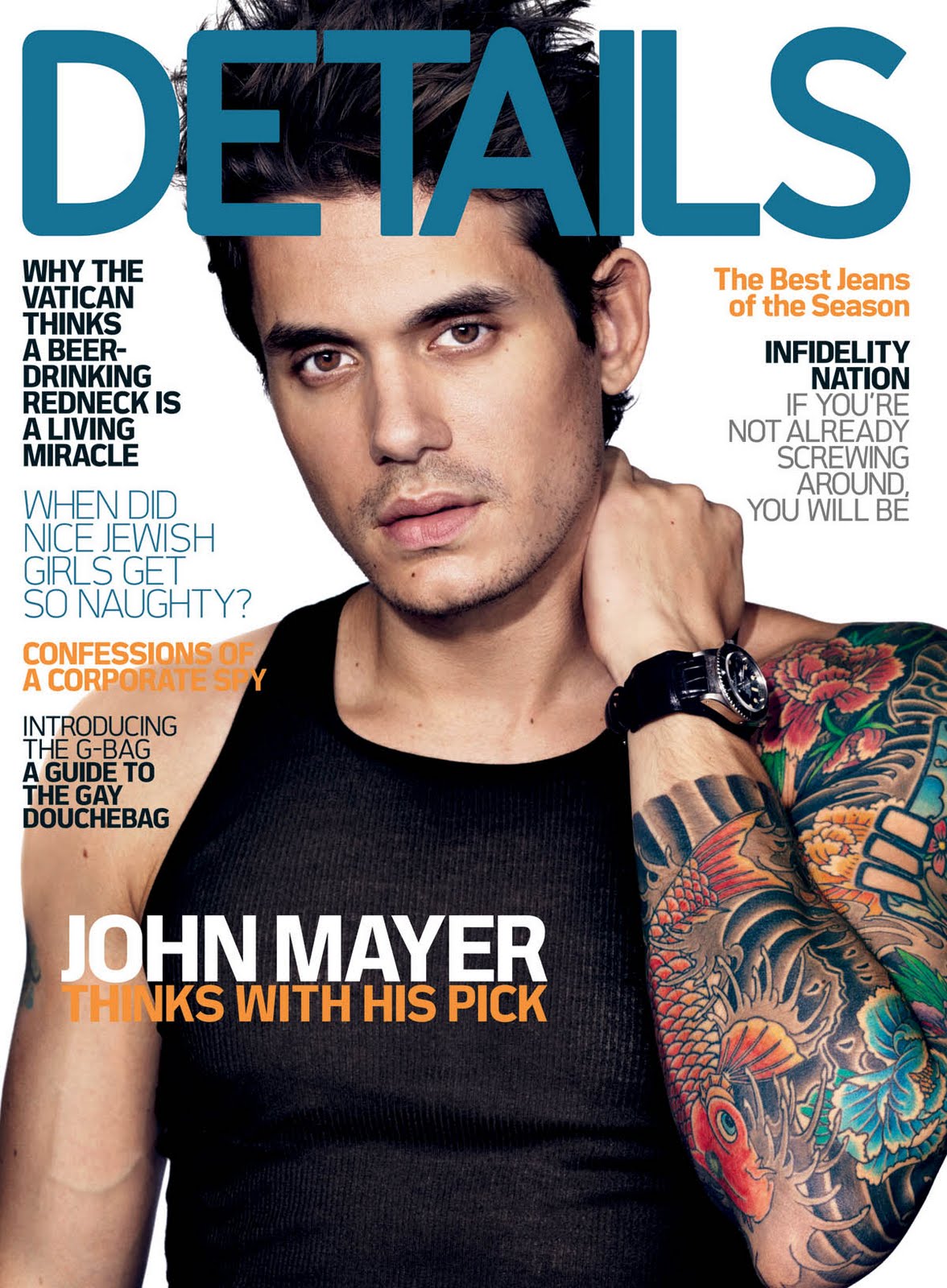 John Mayer Tattoo Right Forearm