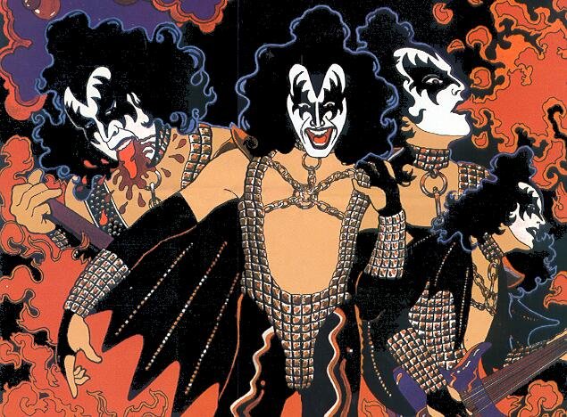 Kiss Solo Album Posters