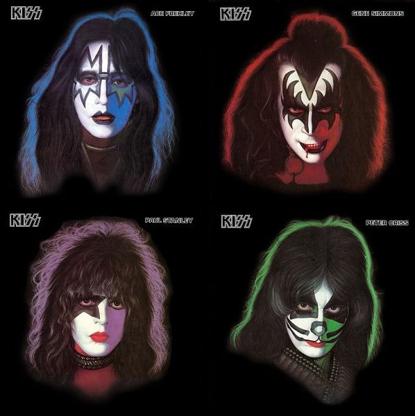 Kiss Solo Album Posters