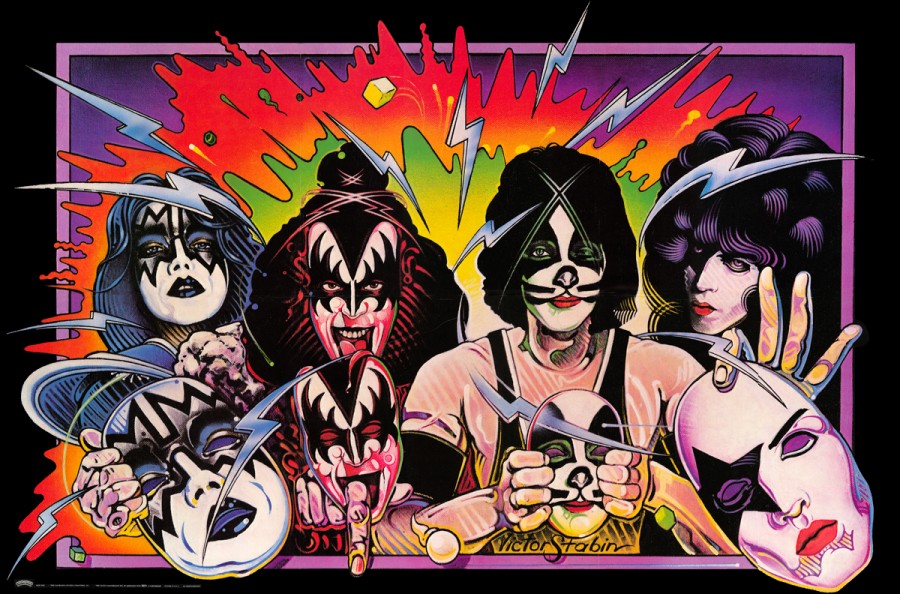 Kiss Solo Album Posters