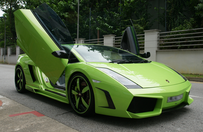 Lamborghini Gallardo Wallpaper Green