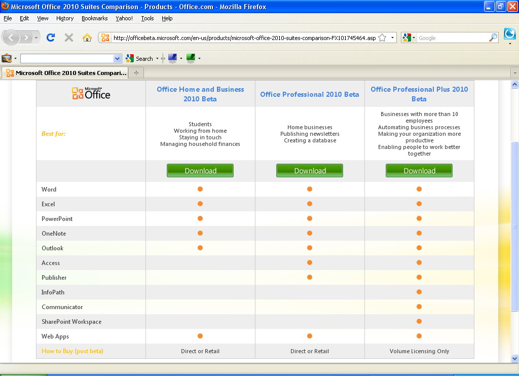 Microsoft Office Download Free Full Version 2010