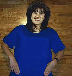 Monica Lewinsky Dress Color