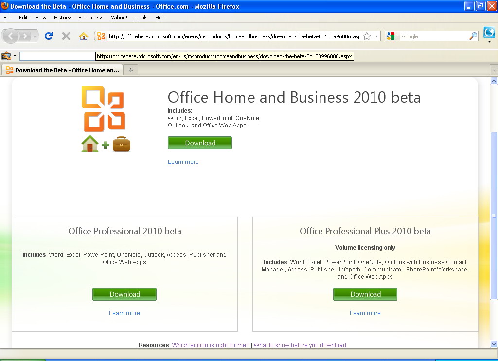 Ms Office Download 2010