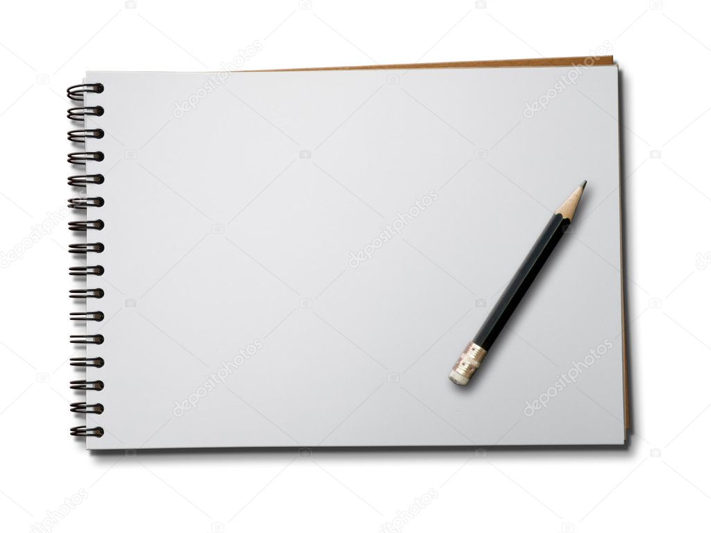 Notebook Paper And Pencil
