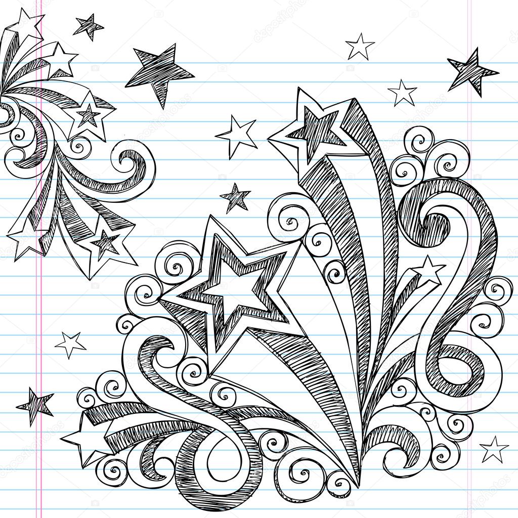Notebook Paper Doodles