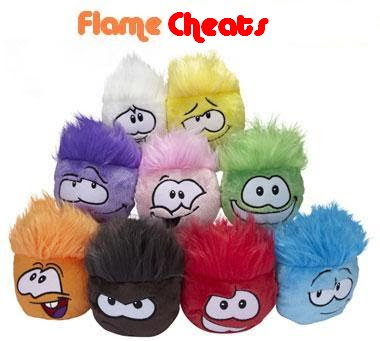 Orange Puffle Plush