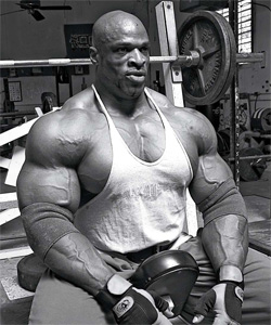 Ronnie Coleman Before Working Out