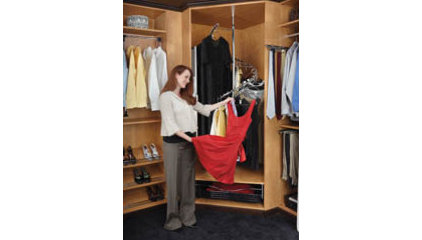 Spiral Clothes Rack For Closet