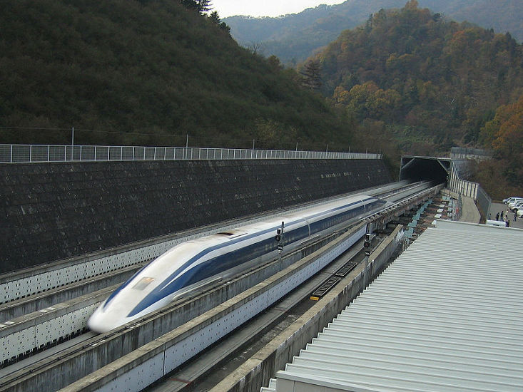 Super Fast Train In Japan