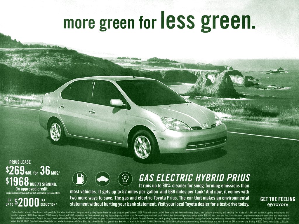 Toyota Prius Advertisement